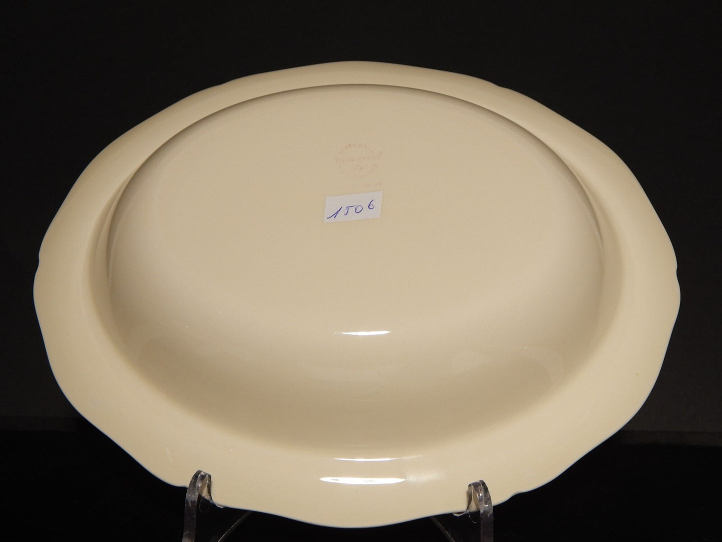 VINTAGE CERAMICA WEDGWOOD ETRURIA BARLASTON QUEENS SHAPE CIOTOLA OVALE FRUTTIERA