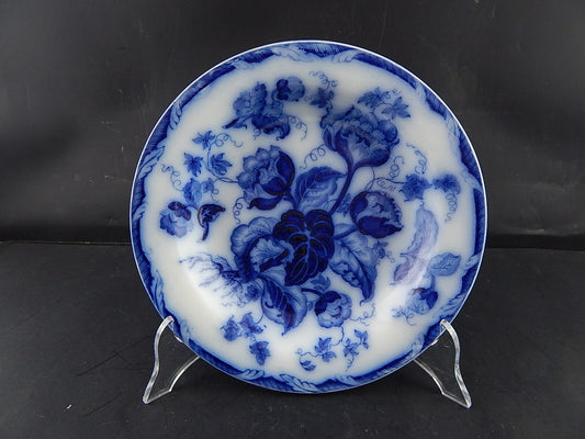 ANTICO RARO PIATTO FONDO PORCELLANA WEDGWOOD WATER NYMPH DIPINTO MANO FINE '800