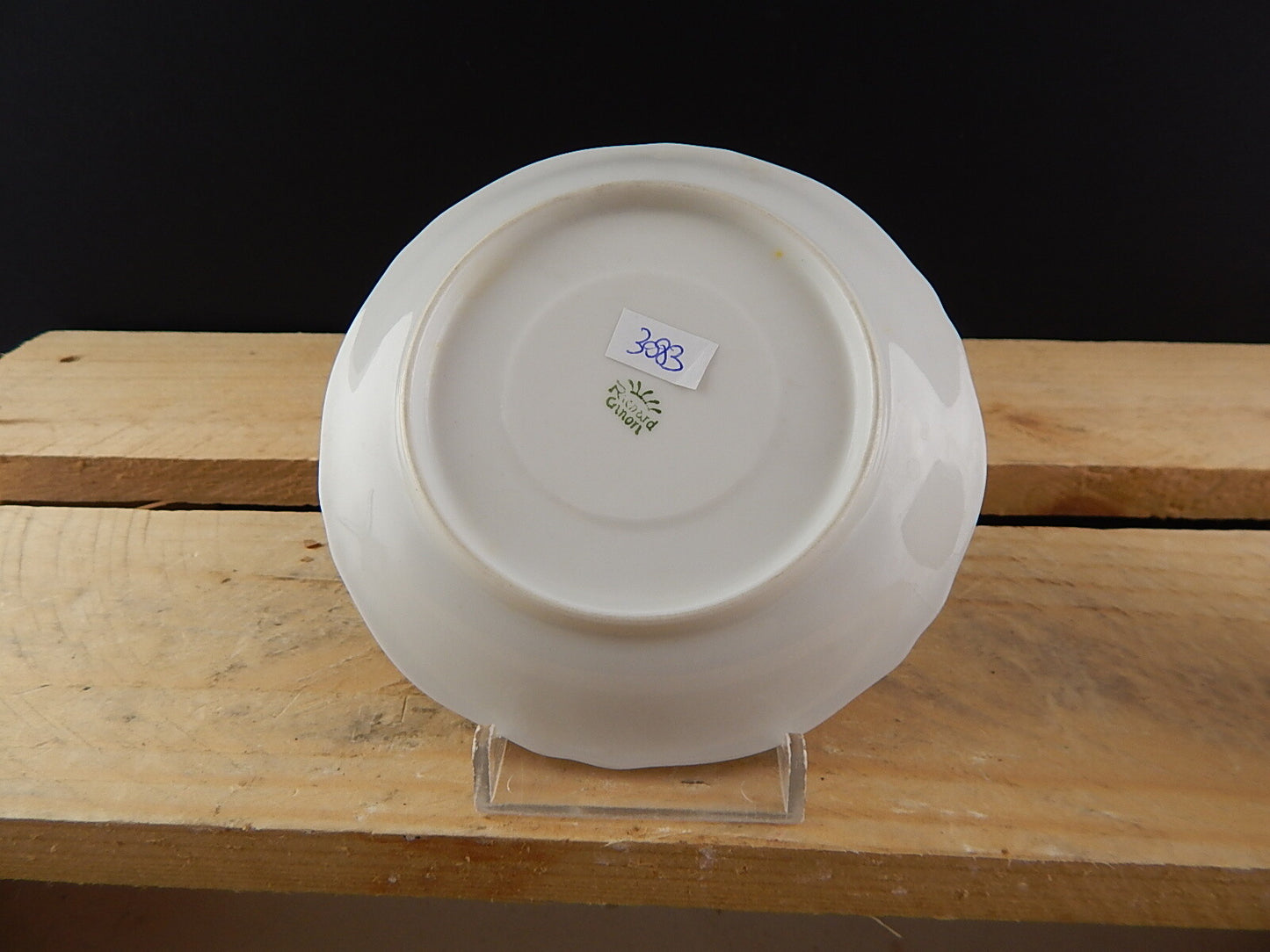 VINTAGE PREZIOSA PORCELLANA TAZZINA CAFFÈ E PIATTINO RICHARD GINORI