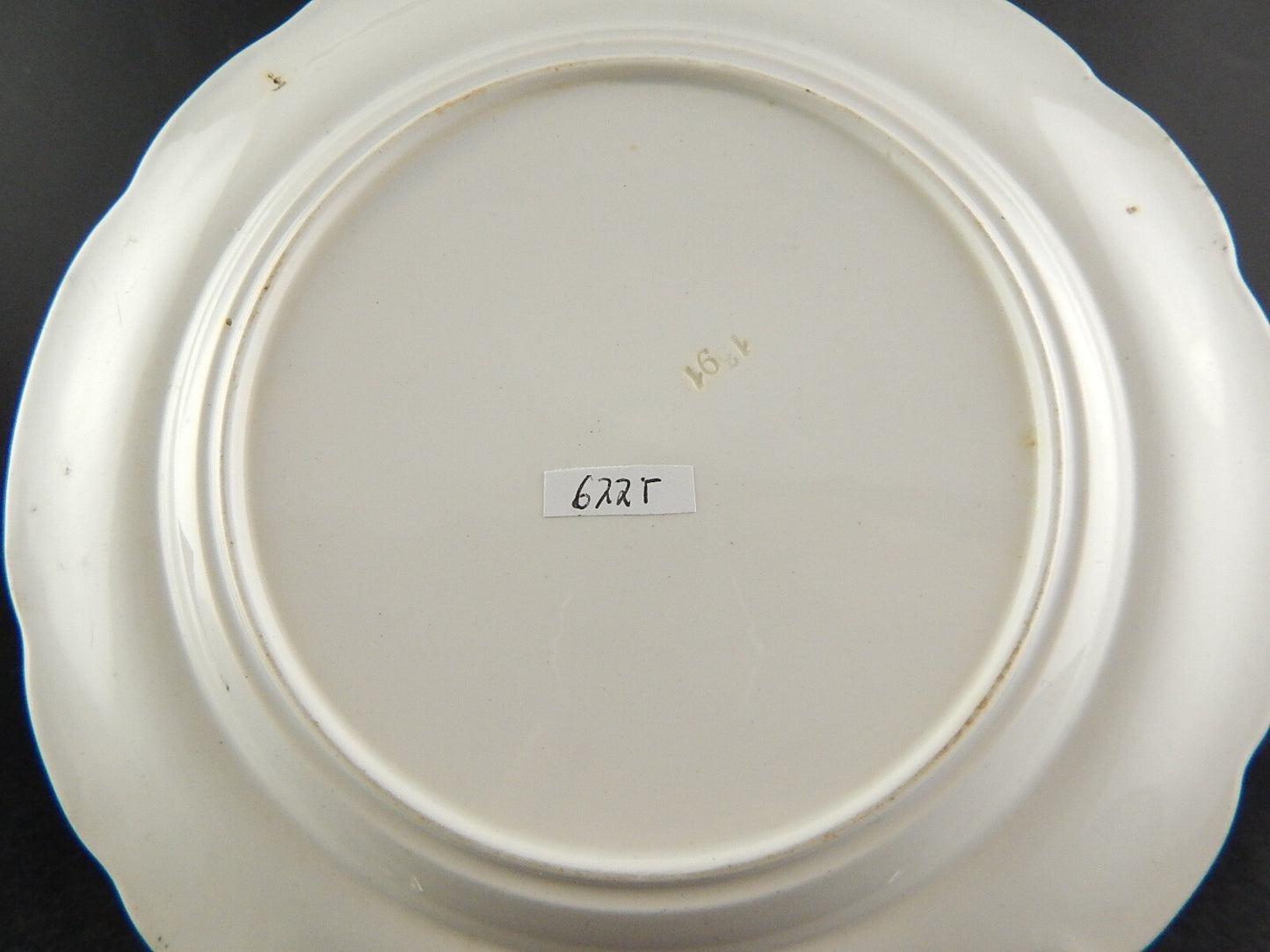 ANTICO PIATTO COLLEZIONE PORCELLANA CASTELLO STOLZENFELS FINE 800