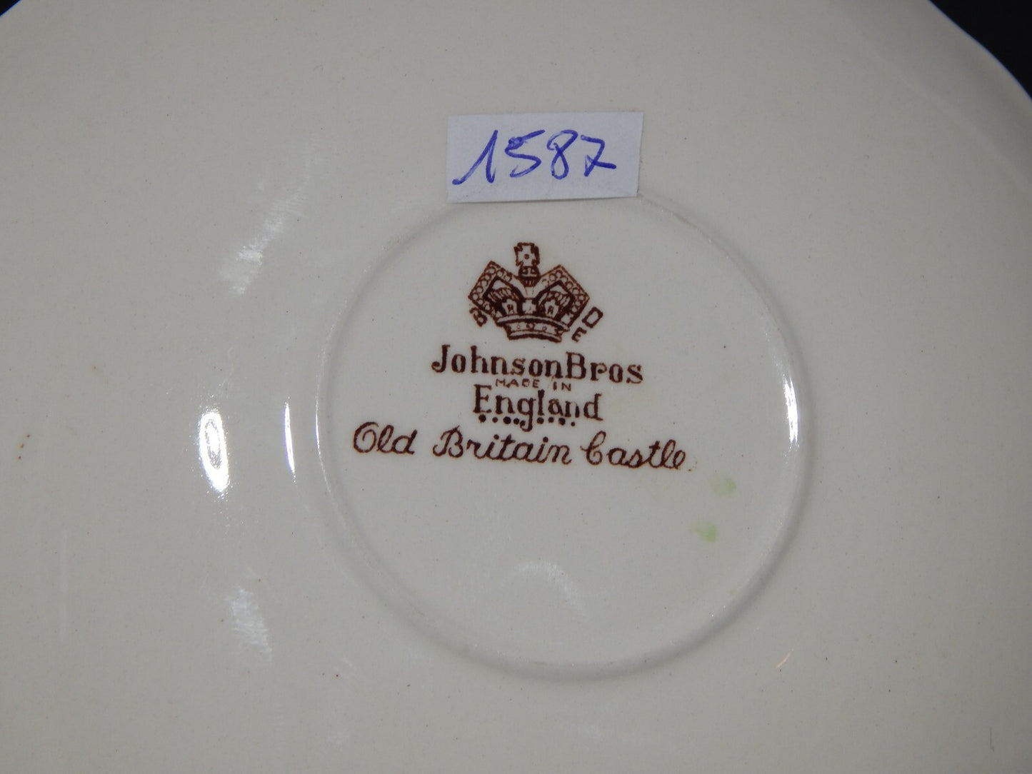 ANTICA TAZZA DA TE' PORCELLANA JOHNSON BROS OLD BRITAIN CASTLE MULTICOLOR
