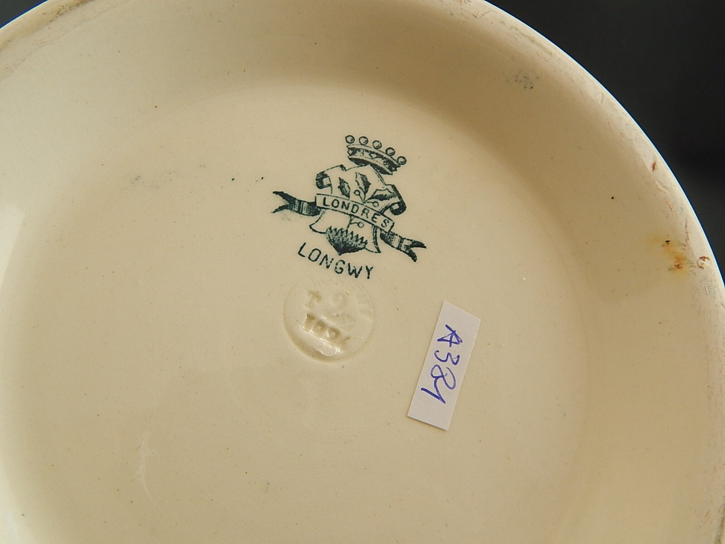 ANTICO RARO SERVIZIO PIATTI TAVOLA LIBERTY CERAMICA LONGWY MODELLO LONDRES