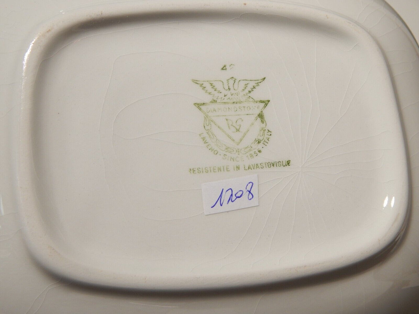 MODERNARIATO CENTROTAVOLA ZUPPIERA CERAMICA RICHARD GINORI LAVENO ANTONIA CAMPI