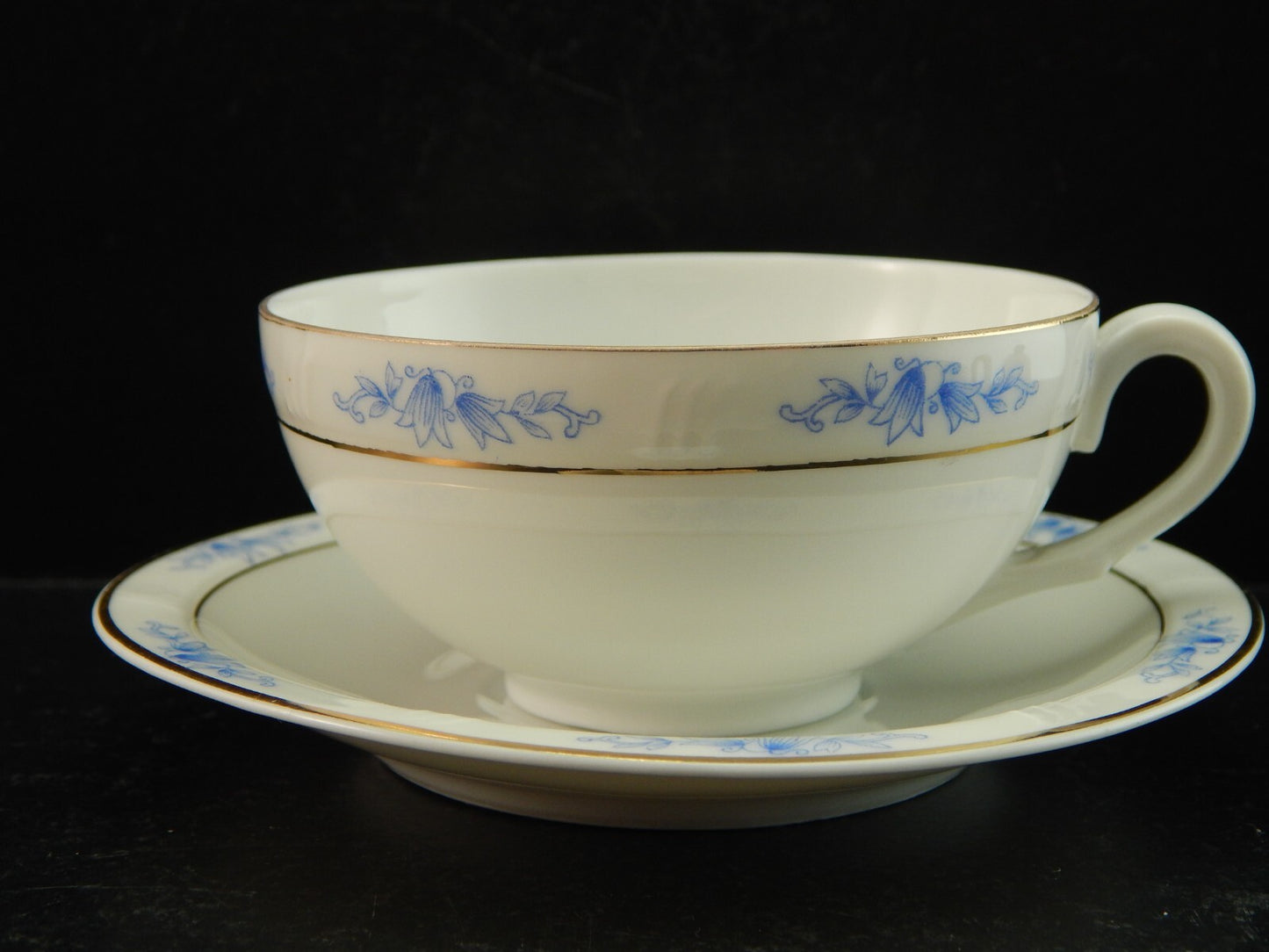 ANTICO 1945 ART DECO PREZIOSO SERVIZIO CAFFE' PORCELLANA H & C CHODAU BOHEMIA