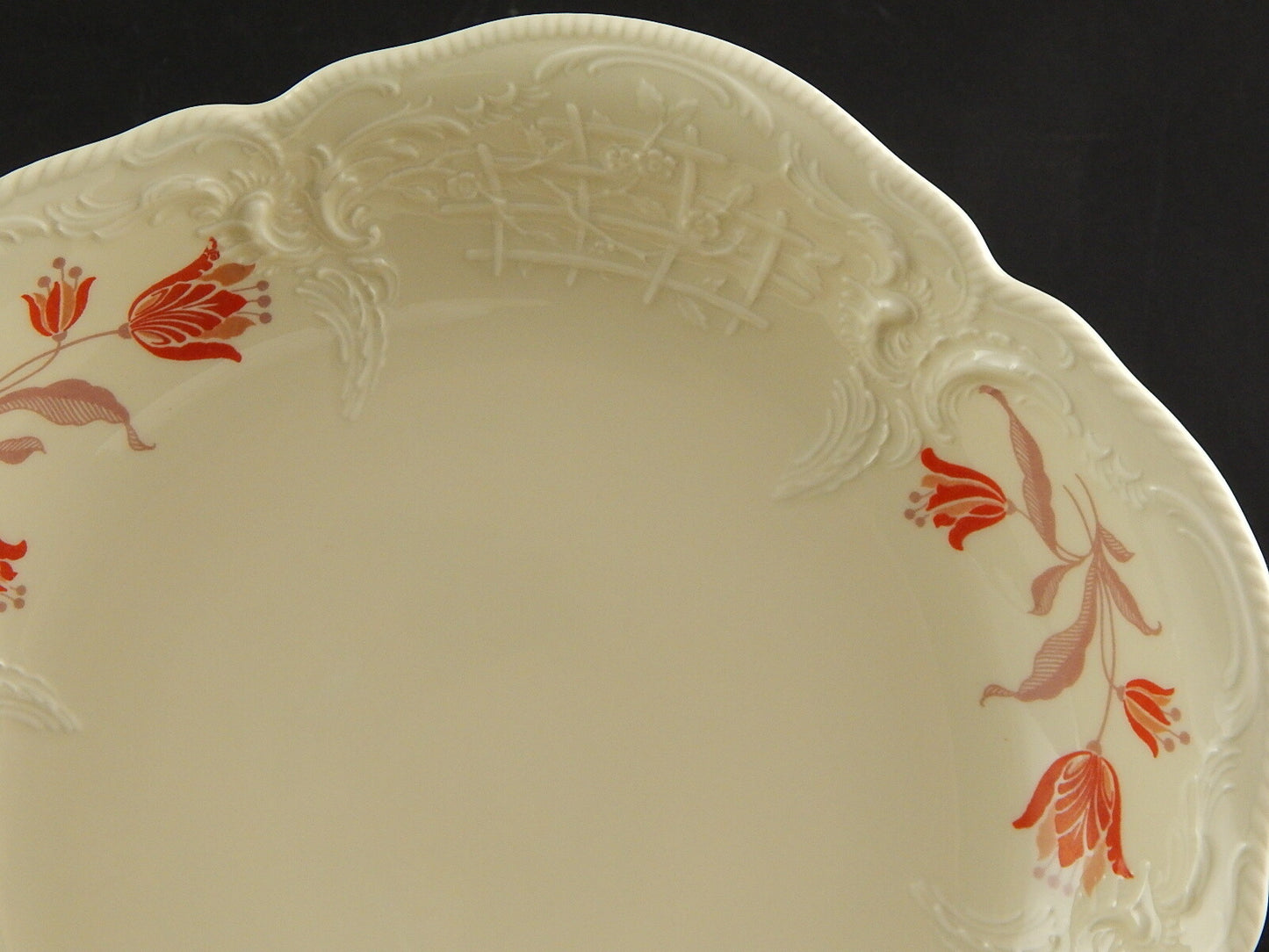 ANTICA ROCAILLE ALZATA FRUTTIERA CENTROTAVOLA SANS SOUCI PORCELLANA ROSENTHAL