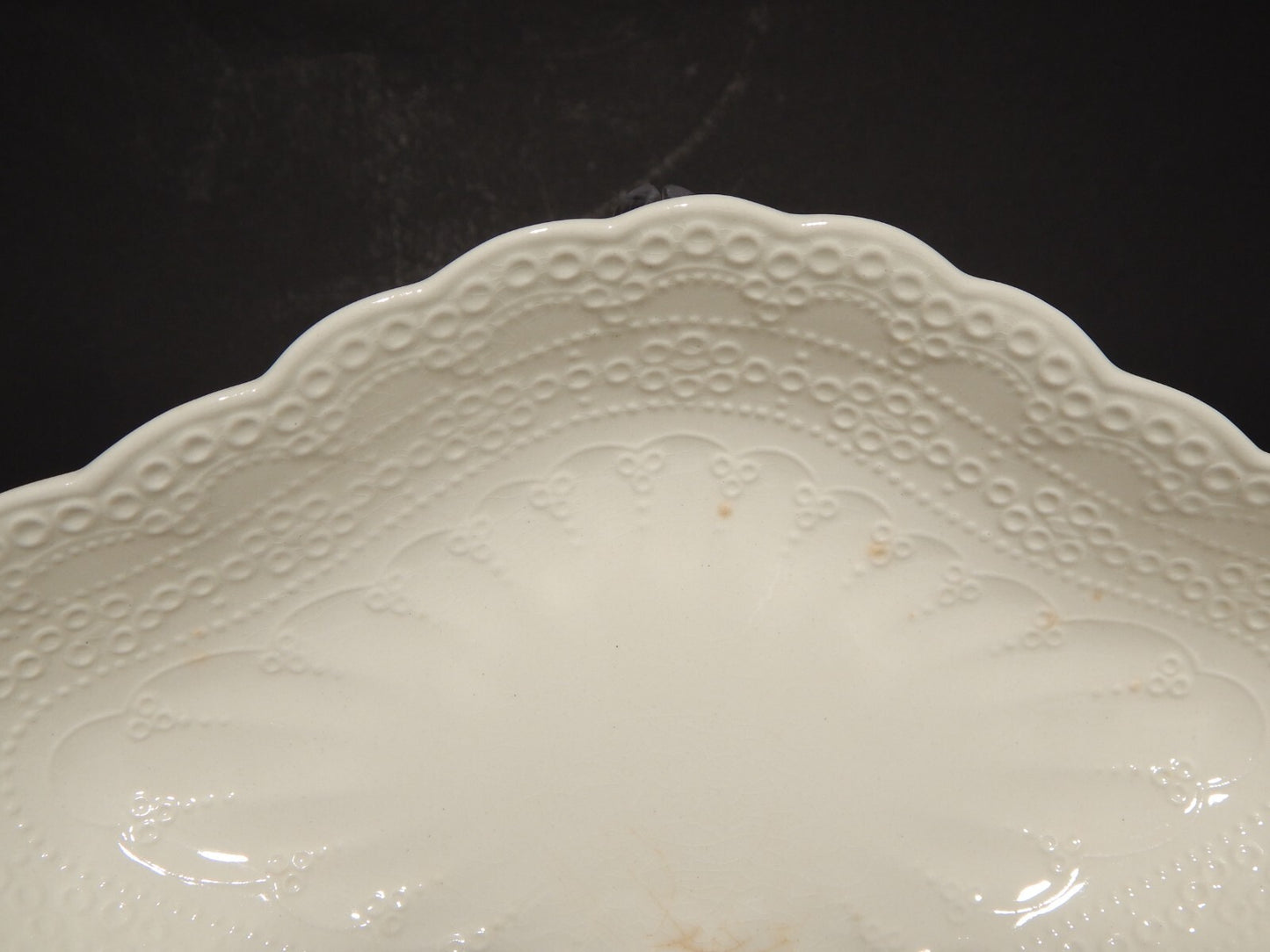 ANTICA RAVIERA VASSOIO INGLESE SEMI PORCELLANA COPELAND SPODE'S JEWEL 1926 #