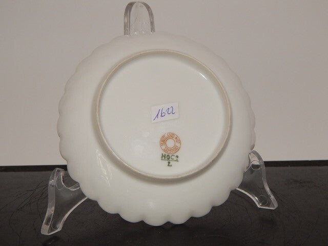 ANTICA ART NOUVEAU TAZZINA CAFFE' PORCELLANA HAVILAND & CO LIMOGES FIORI ROVO ¶