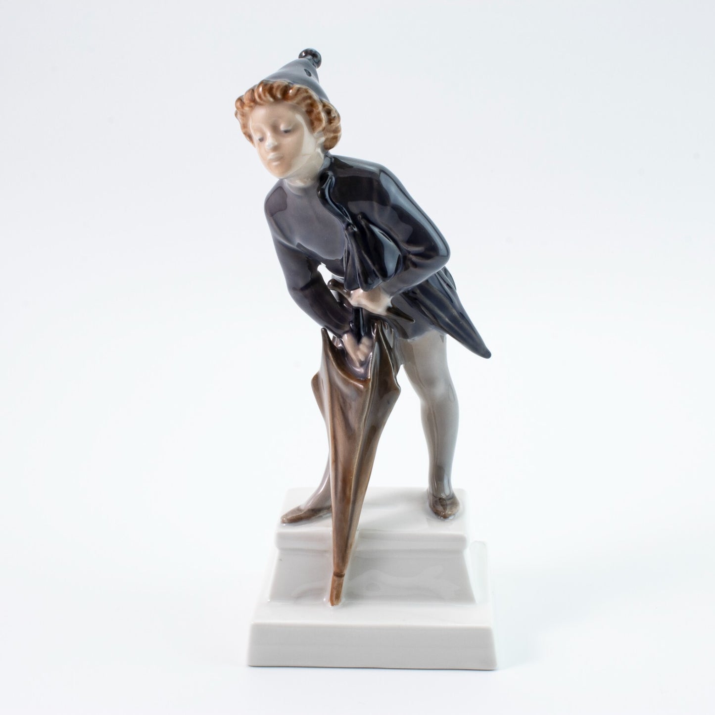 STATUINA PORCELLANA ROYAL COPENHAGEN "The Sandman" COD 1129 CM 17.5x7.5x6.5