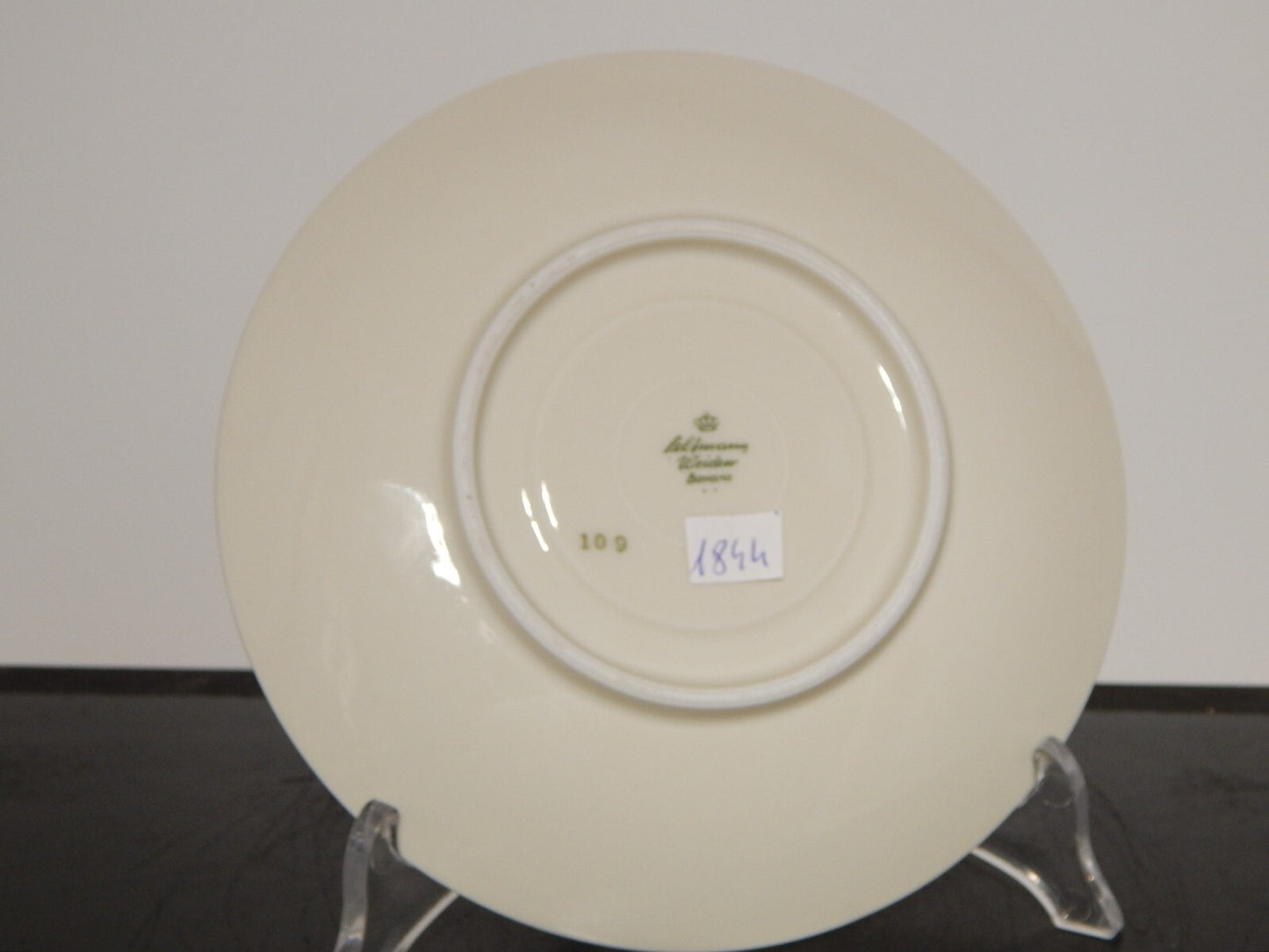 ANTICO SET 6 TAZZE BRODO STILE IMPERO PORCELLANA ORO BAVARIA SELTMANN WEIDEN