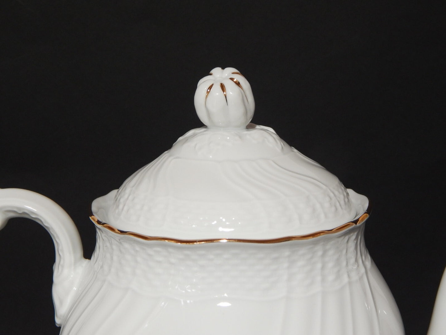 PREZIOSO RICHARD GINORI SERVIZIO CAFFE' PORCELLANA MODELLO VECCHIO GINORI FIORI