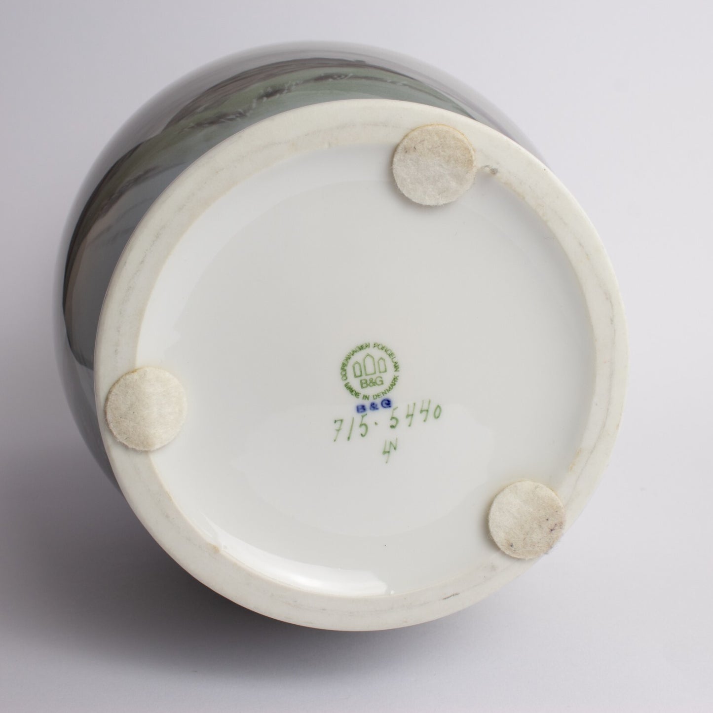 VASO GRANDE PORCELLANA ROYAL COPENHAGEN BING&GRONDAHL "Mulino Campagna" 715-5440