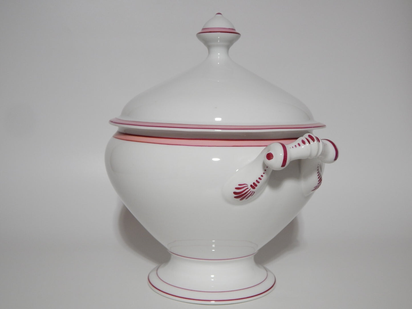 ANTICA PROBABILE MANIFATTURA HAVILAND ZUPPIERA CENTROTAVOLA PORCELLANA FINE 800