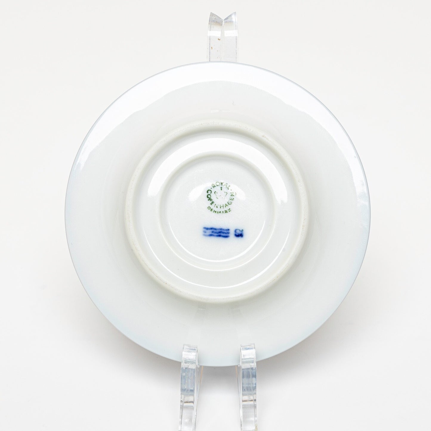 ROYAL COPENHAGEN PORCELLANA PORTA CANDELA PICCOLA DI NATALE ORIGINALE CM 11