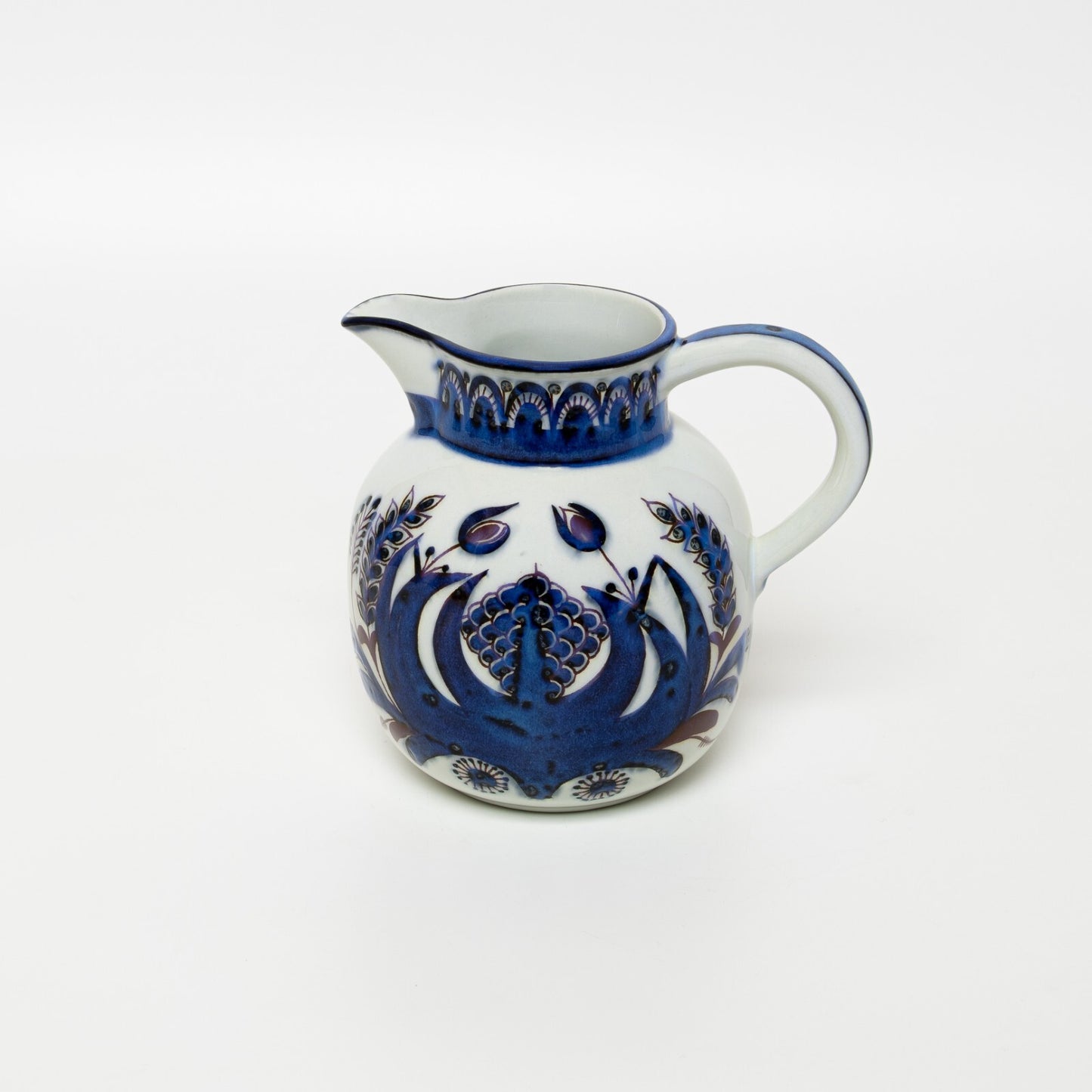 RARA BROCCA CERAMICA ROYAL COPENHAGEN COLLEZIONE TENERA FAJANCE CM 12 ML 500