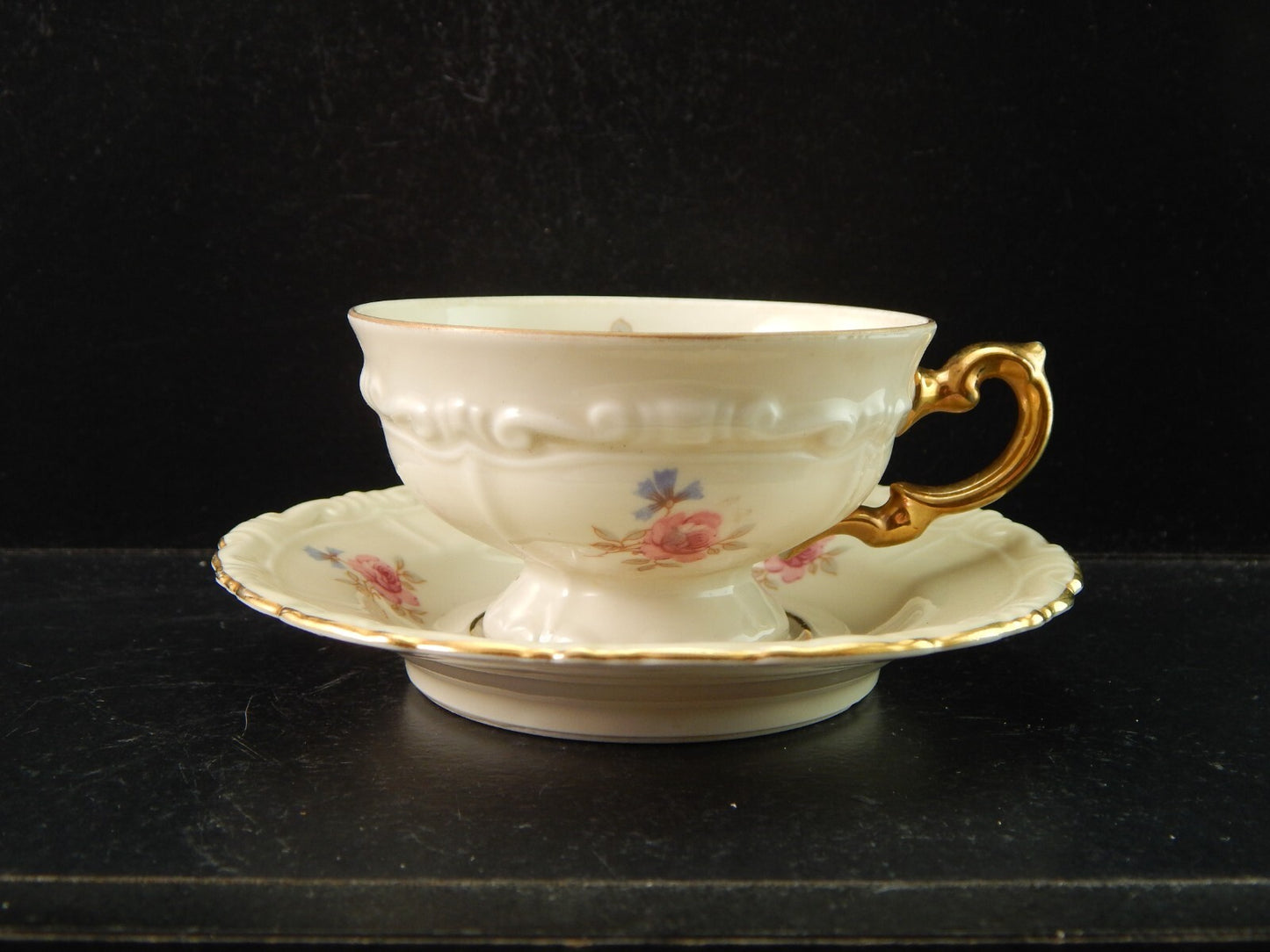 ROCAILLE TAZZINA CAFFE' PORCELLANA VOHENSTRAUSS BAVARIA JOHANN SELTMANN