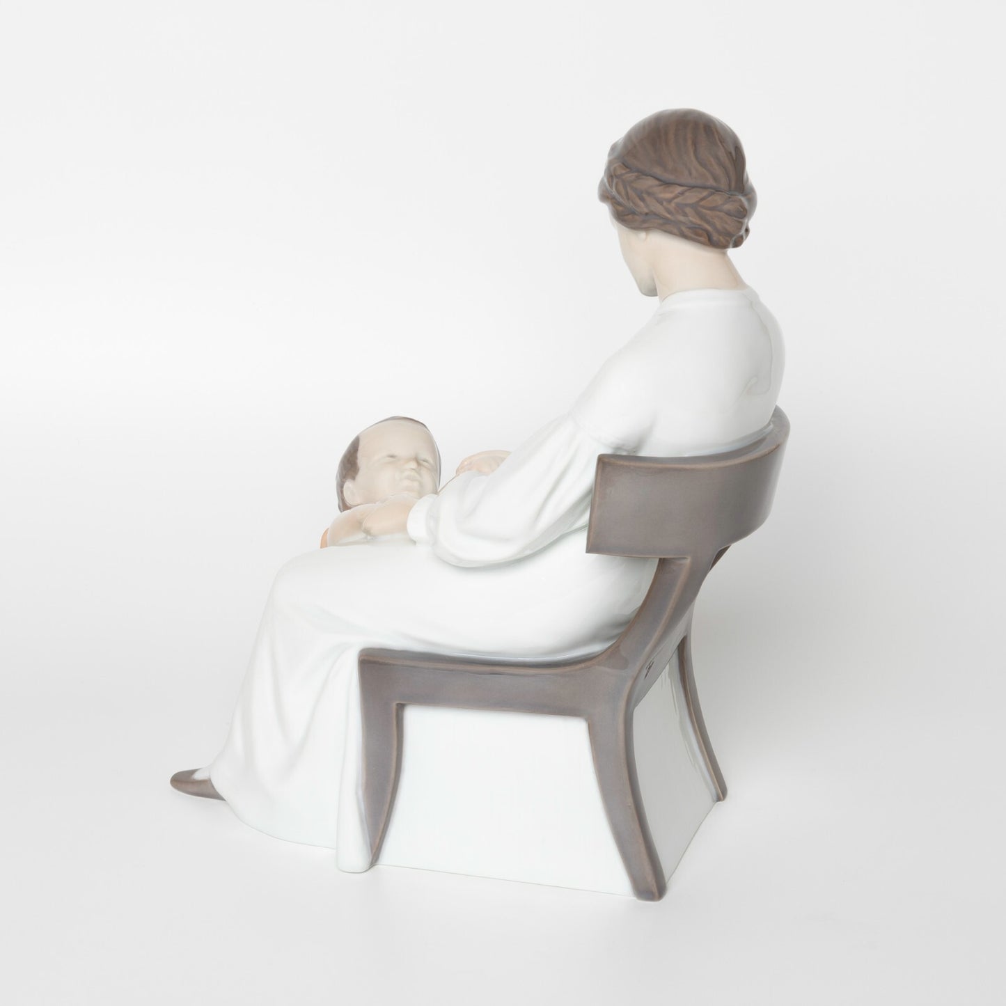 STATUINA PORCELLANA ROYAL COPENHAGEN BING&GRONDAHL "Dickie's Mamma" 1642 CM 24