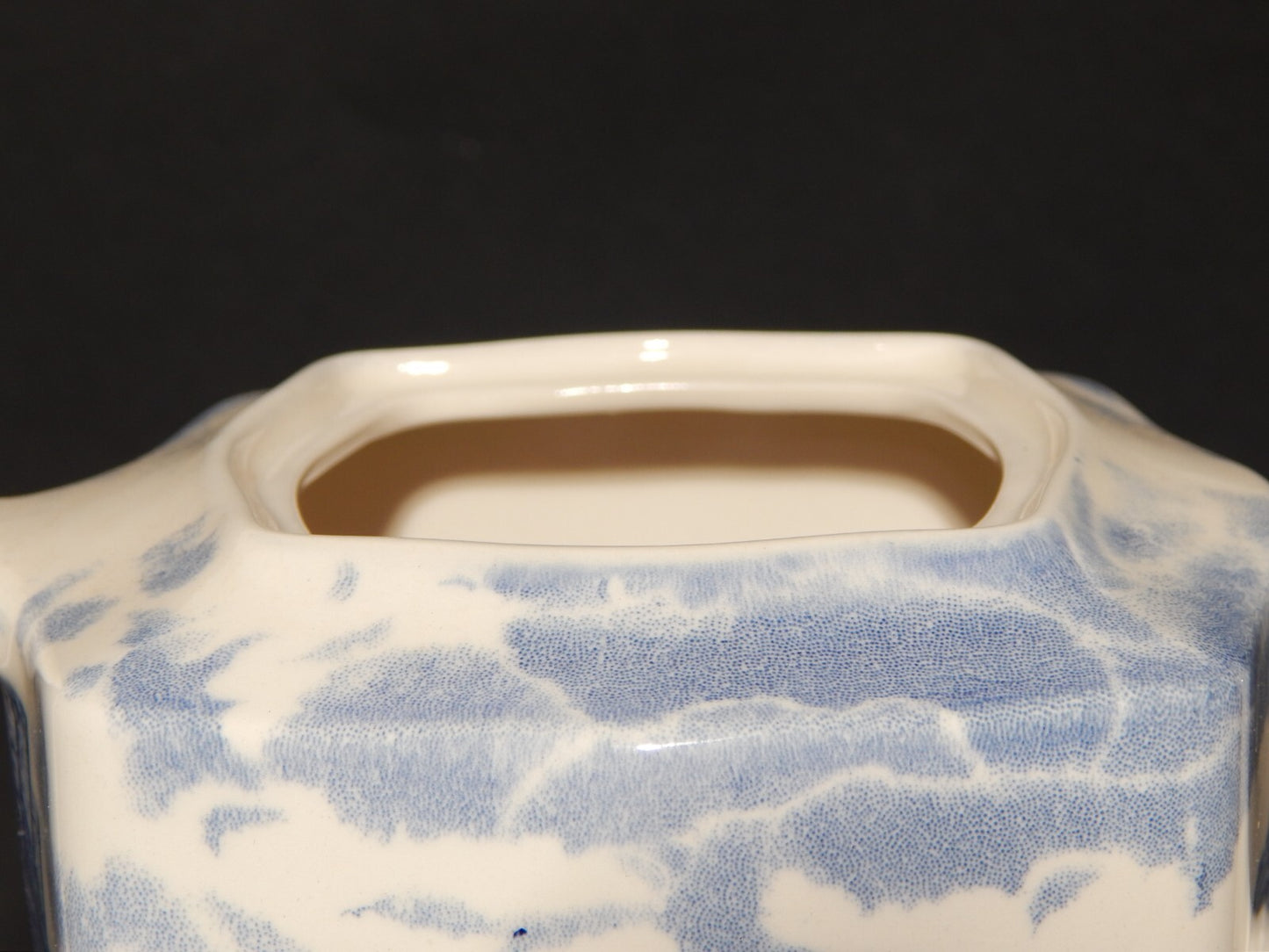 ANTICA CAFFETTIERA TEIERA SEMI PORCELLANA JOHNSON BROS OLDE ENGLISH COUNTRYSIDE