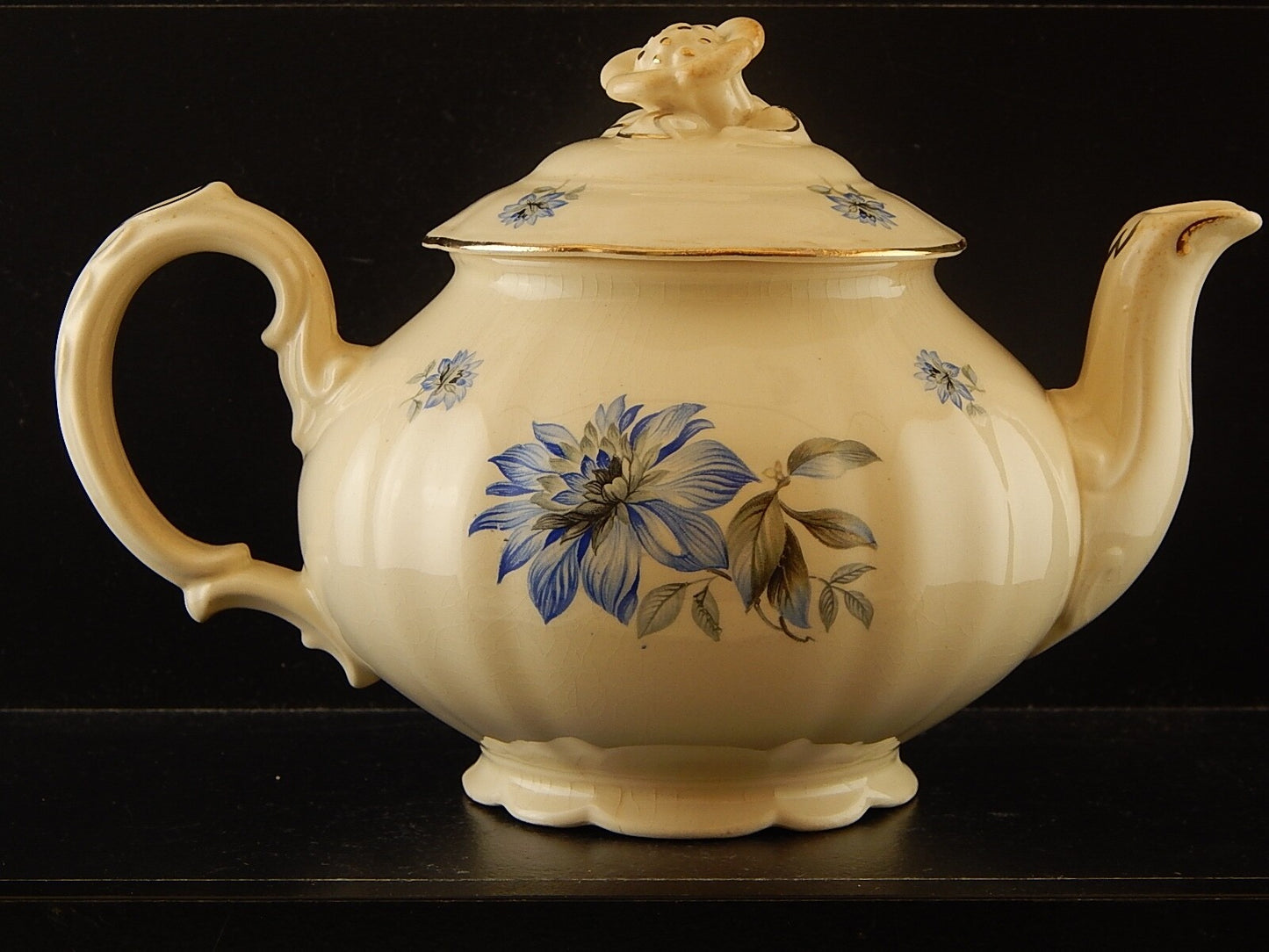 ANTICA ANNI 40 RARA TEIERA PORCELLANA RORSTRAND ANNABELL PORCELAIN TEA POT