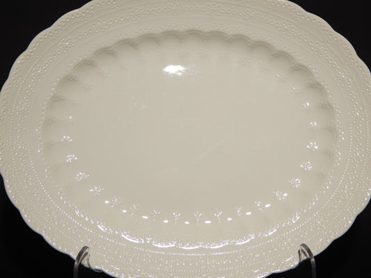 ANTICO VASSOIO PIATTO OVALE INGLESE SEMI PORCELLANA COPELAND SPODE'S JEWEL 1926