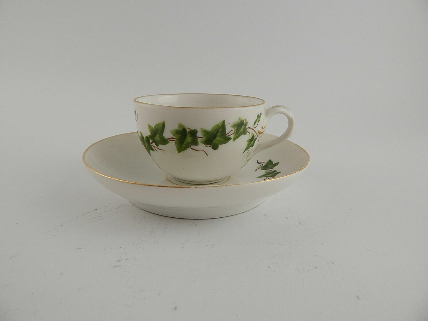 ROYAL COPENHAGEN PREZIOSO SET CAFFE' PORCELLANA IMPERO METÀ 800 EDERA NAPOLEONE