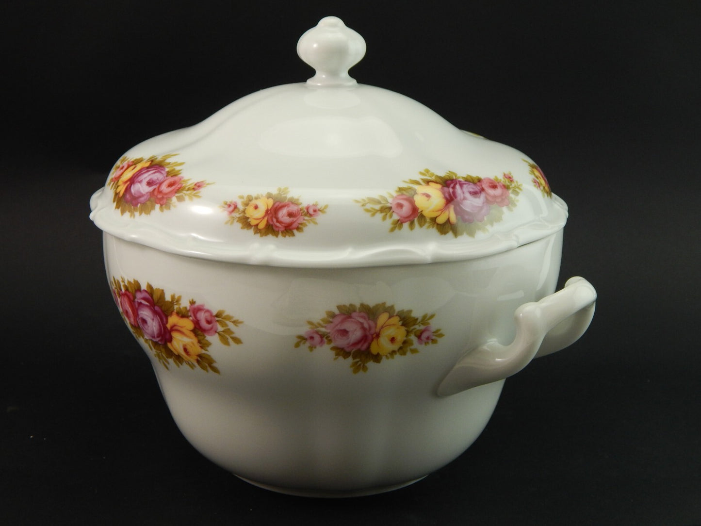 VINTAGE SERVIZIO TAVOLA PIATTI PORCELLANA SELTMANN WEIDEN BAVARIA COUNTRY ROSES