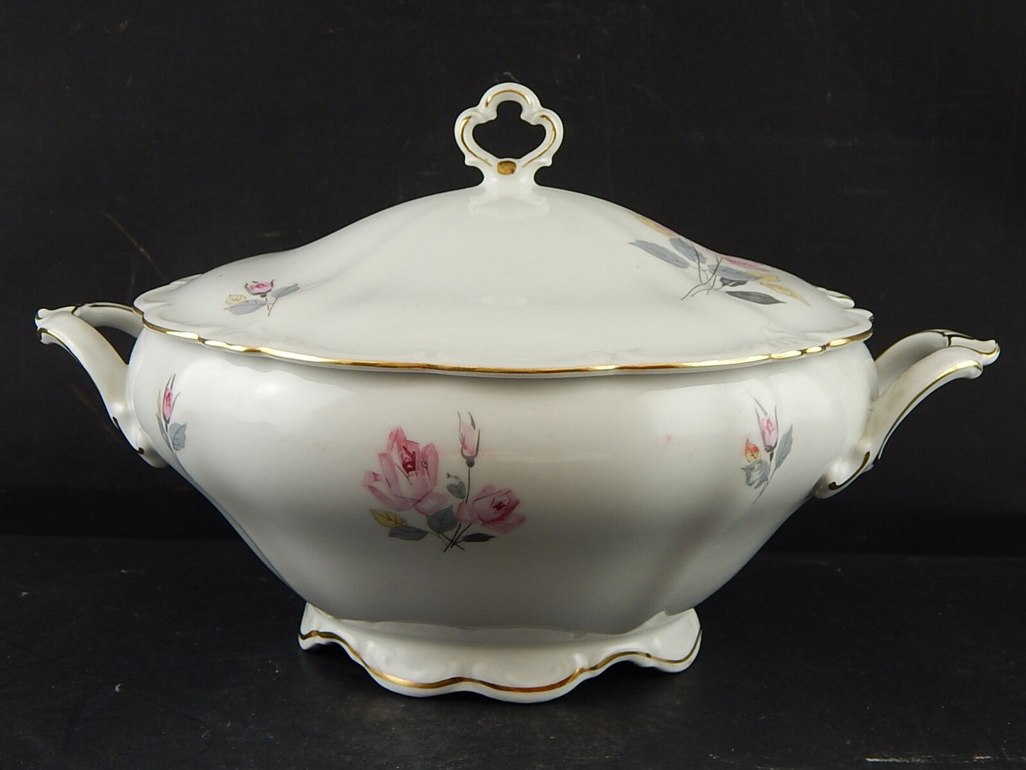 ANTICO ROCAILLE SERVIZIO TAVOLA PIATTI PORCELLANA SCHIRNDING BAVARIA THERESIA