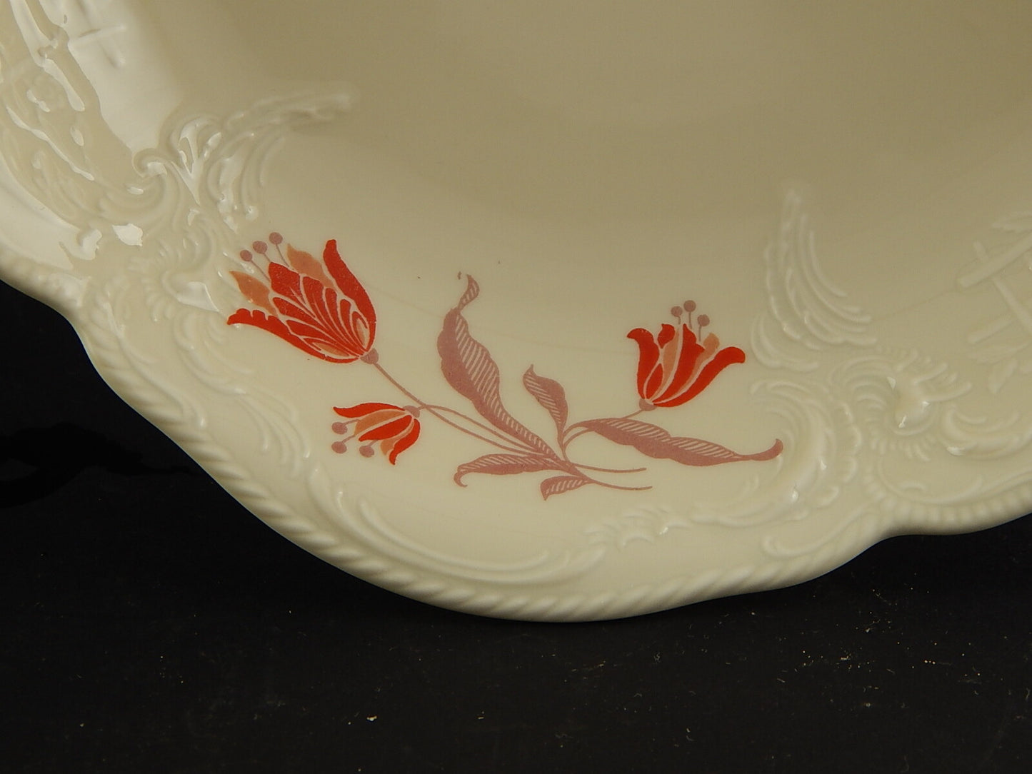 ANTICA ROCAILLE ALZATA FRUTTIERA CENTROTAVOLA SANS SOUCI PORCELLANA ROSENTHAL