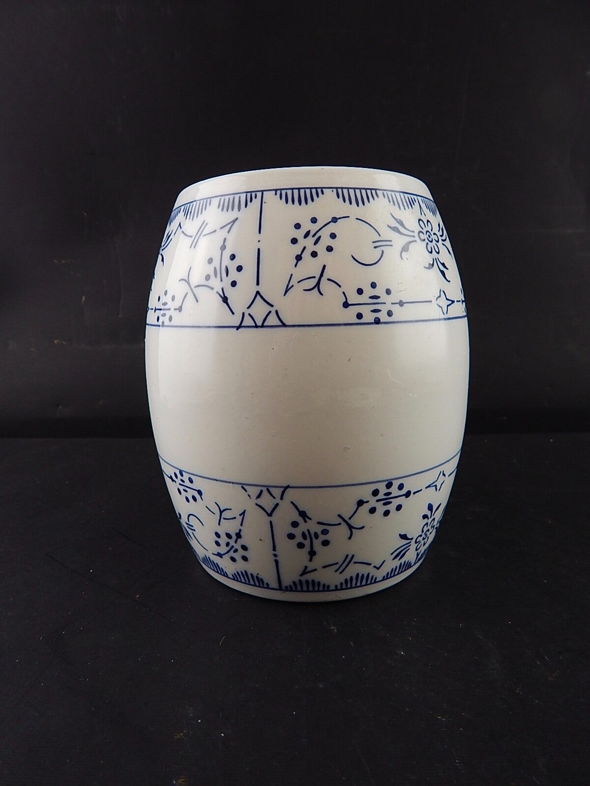 ANTICO RARO ART DECO BARATTOLO PORCELLANA THEODOR PAETSCH FRANCOFORTE