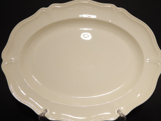 VINTAGE CERAMICA WEDGWOOD ETRURIA BARLASTON QUEENS SHAPE VASSOIO PIATTO OVALE #