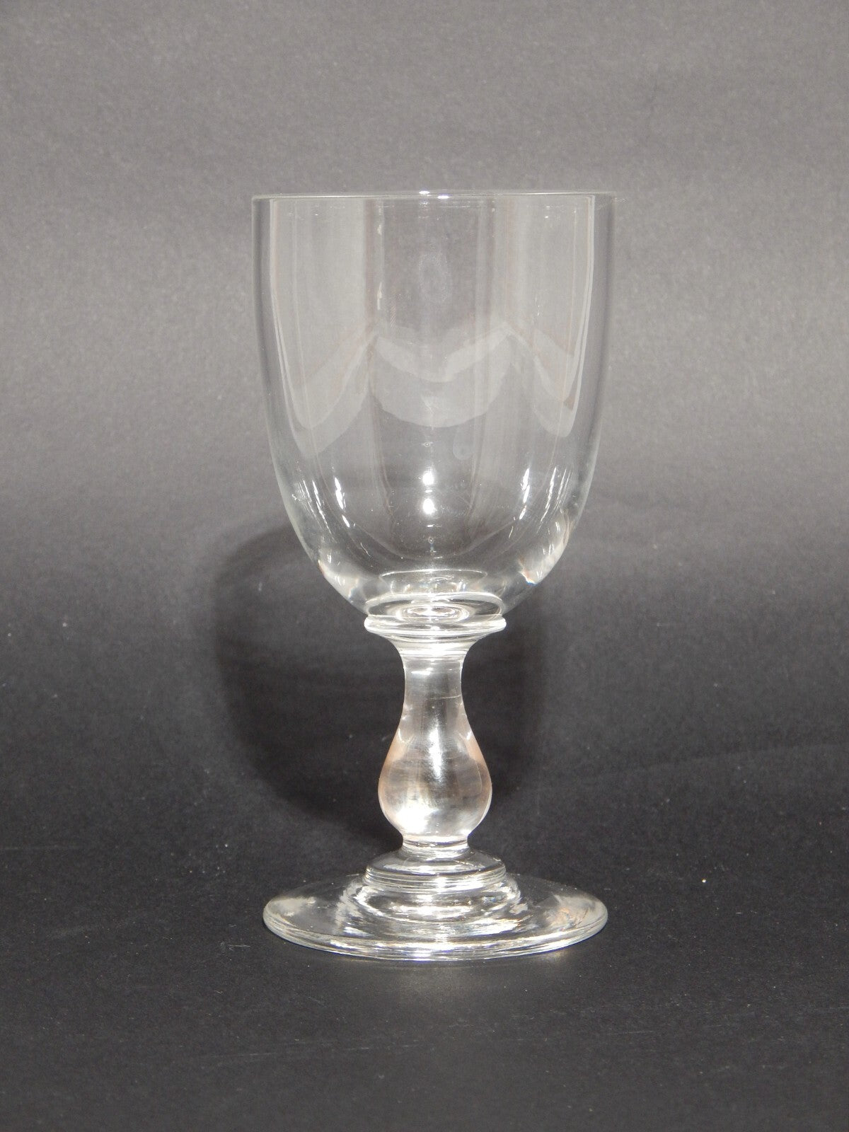 ANTICO ELEGANTE RARO ART DECO SERVIZIO 20 CALICI CRISTALLO MOLATO