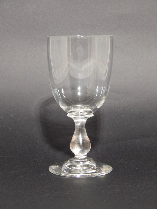 ANTICO ELEGANTE RARO ART DECO SERVIZIO 20 CALICI CRISTALLO MOLATO