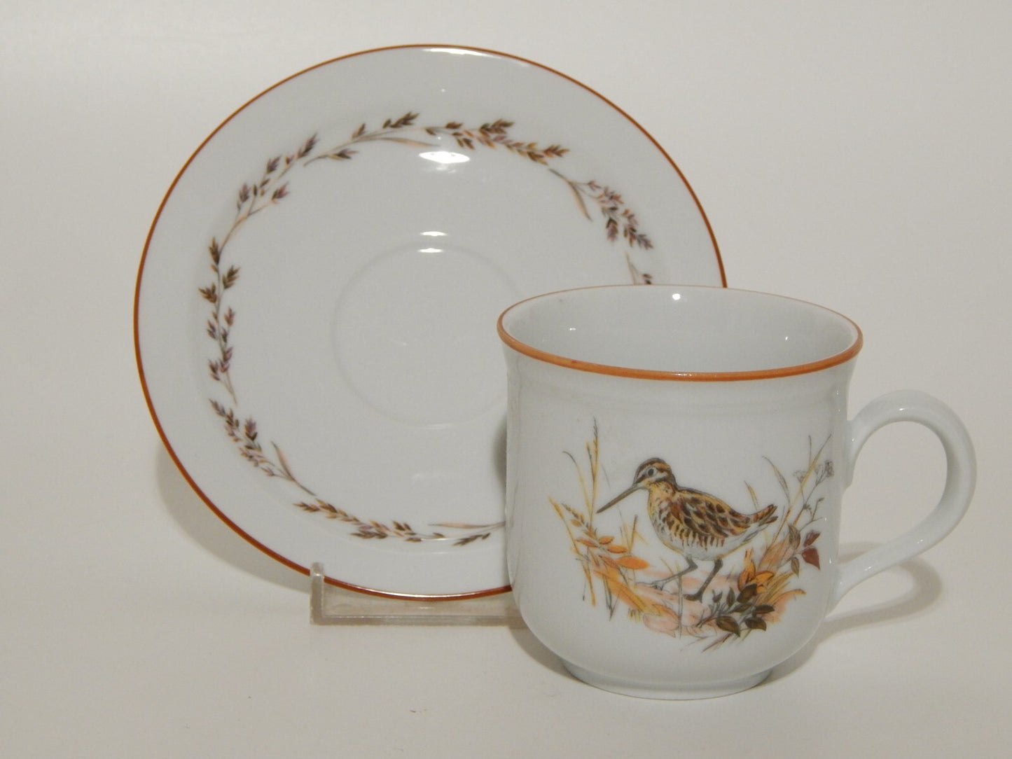 VINTAGE TAZZA DA TE' CAFFE' PORCELLANA SELTMANN WEIDEN MADS STAGE BECCACCIA