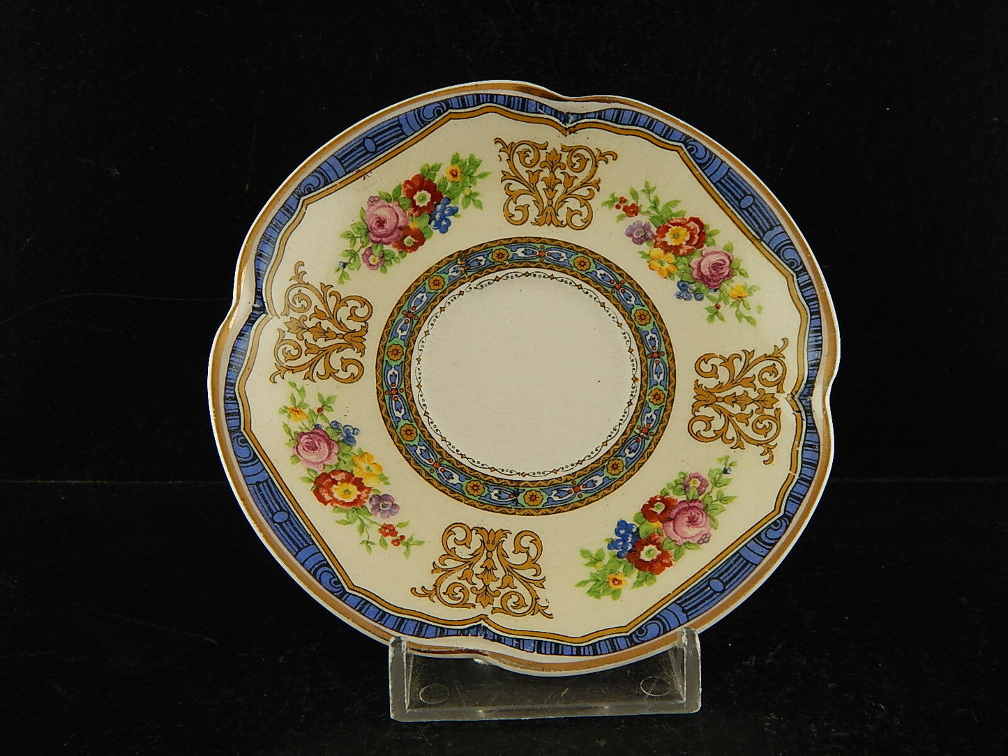 ANTICA 1913 TAZZA PIATTINO SEMI PORCELLANA JOHNSONS BROS COLLEZIONE PAREEK #7689