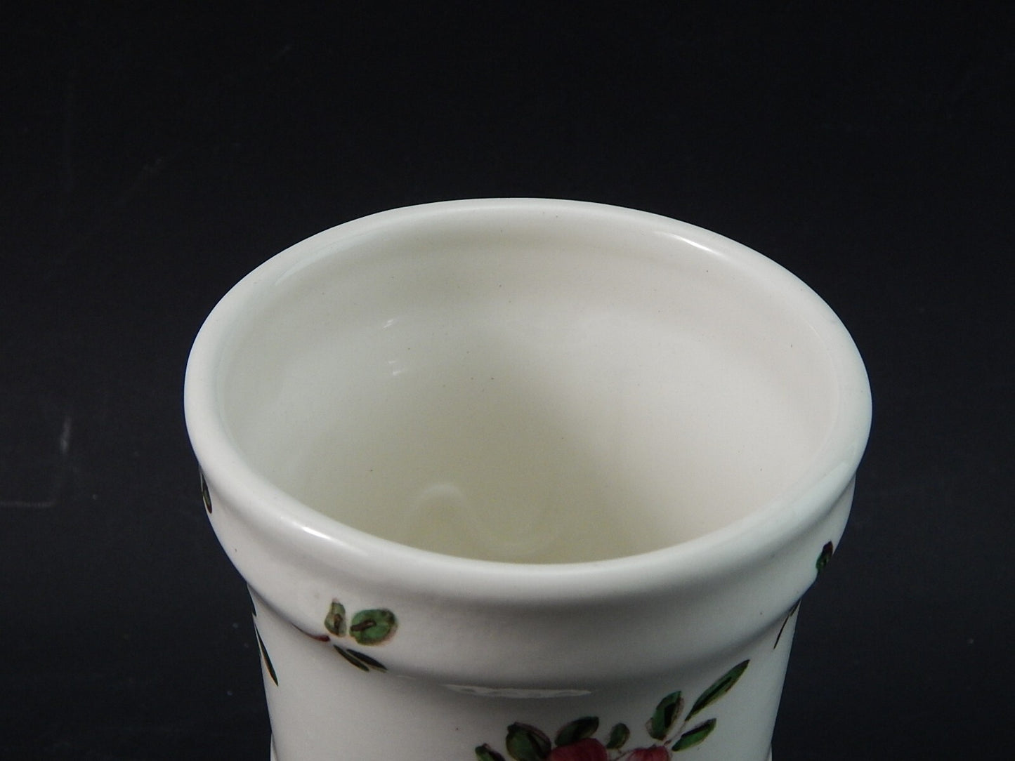 VINTAGE ALBARELLO VASO MAIOLICA CERAMICA PAGANI VECCHIA LODI DIPINTO MANO #1927