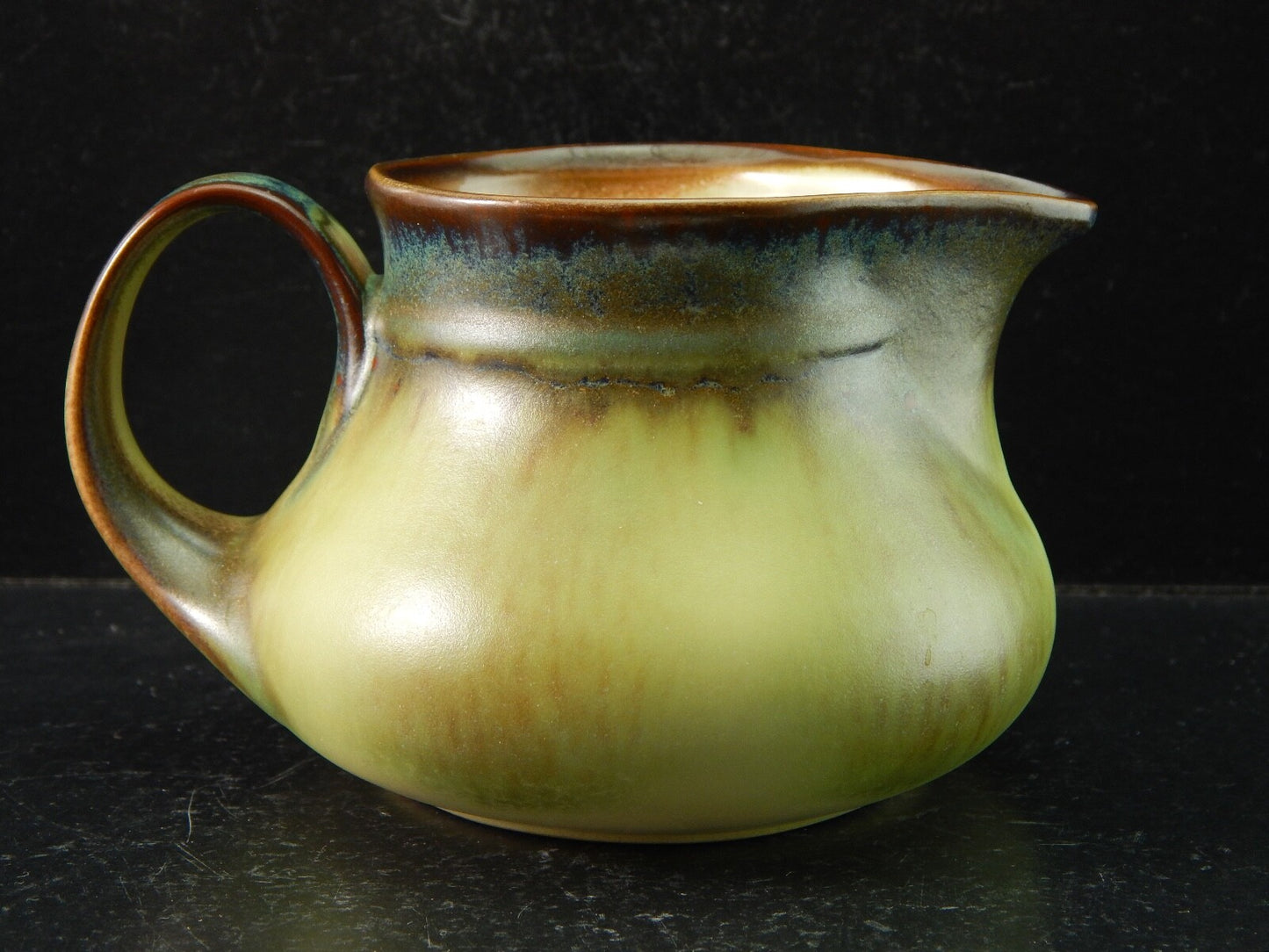 VINTAGE PORCELLANA MANCIOLI COLLEZIONE TUSCIA LATTIERA BRICCO