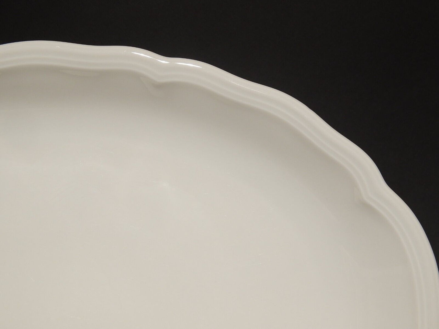 ANTICO VASSOIO OVALE PORCELLANA BIANCA SELTMANN WEIDEN BAVARIA MARIE LUISE