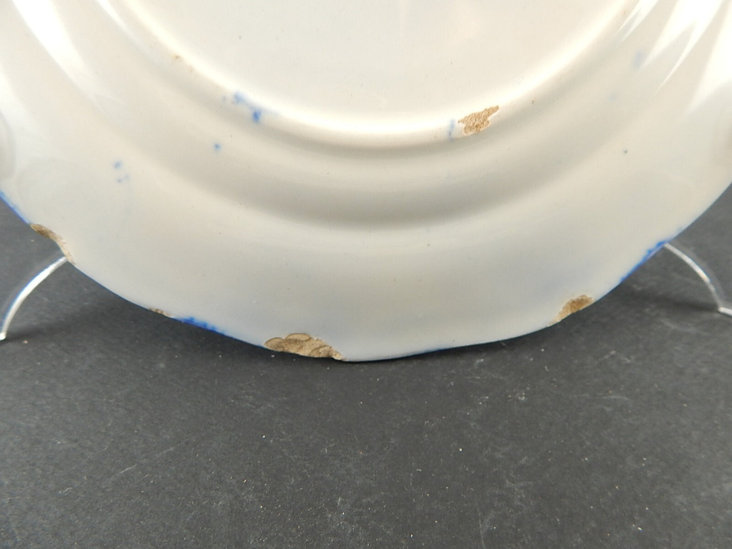 ANTICO PIATTO CERAMICA GIUSEPPE BESIO MONDOVI' SECONDA META' 800 JARDINIERE A123