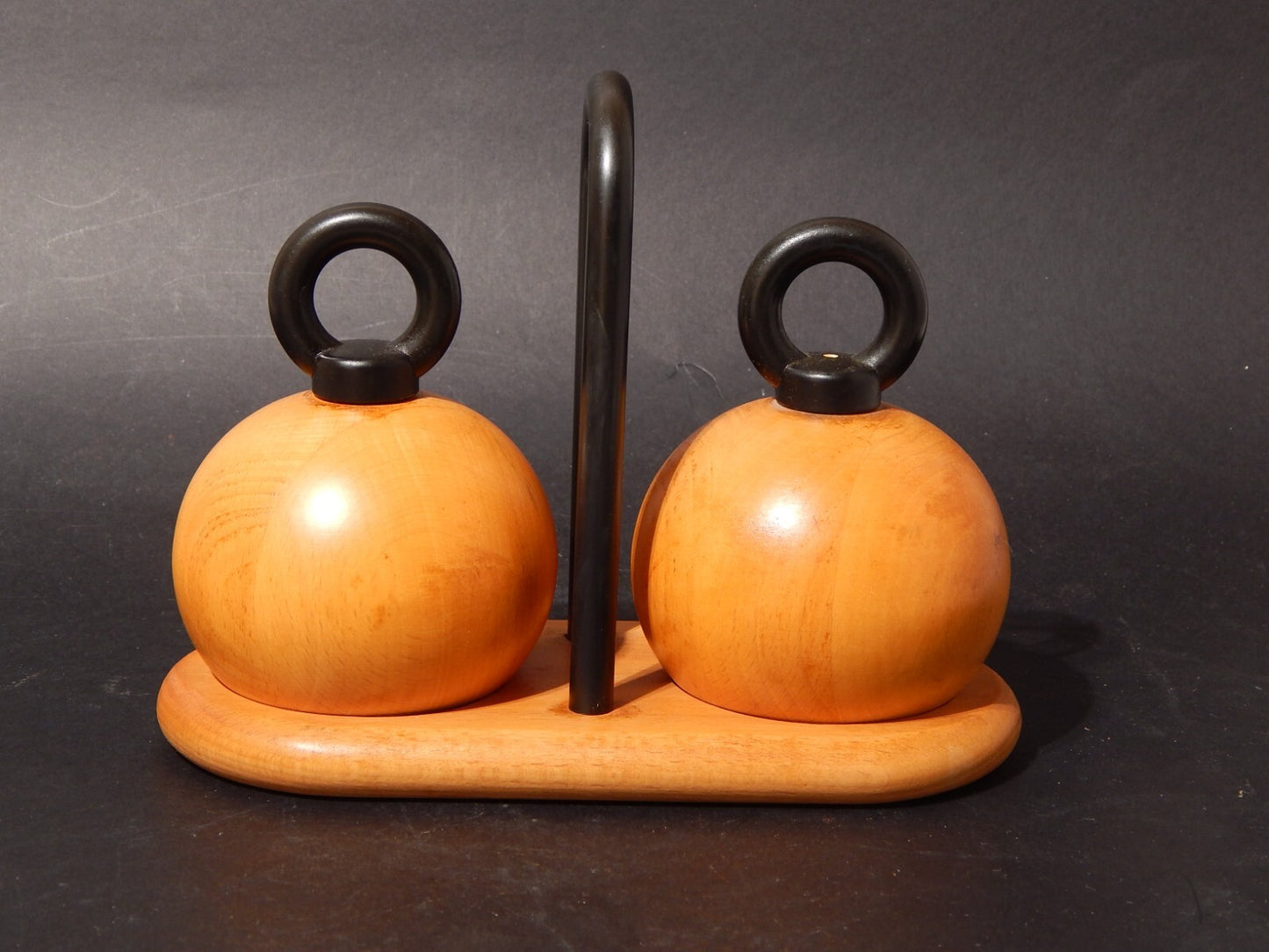 VINTAGE SET SALE E PEPE CON VASSOIO DESIGNED BY RICHARD NISSEN PER BODUM