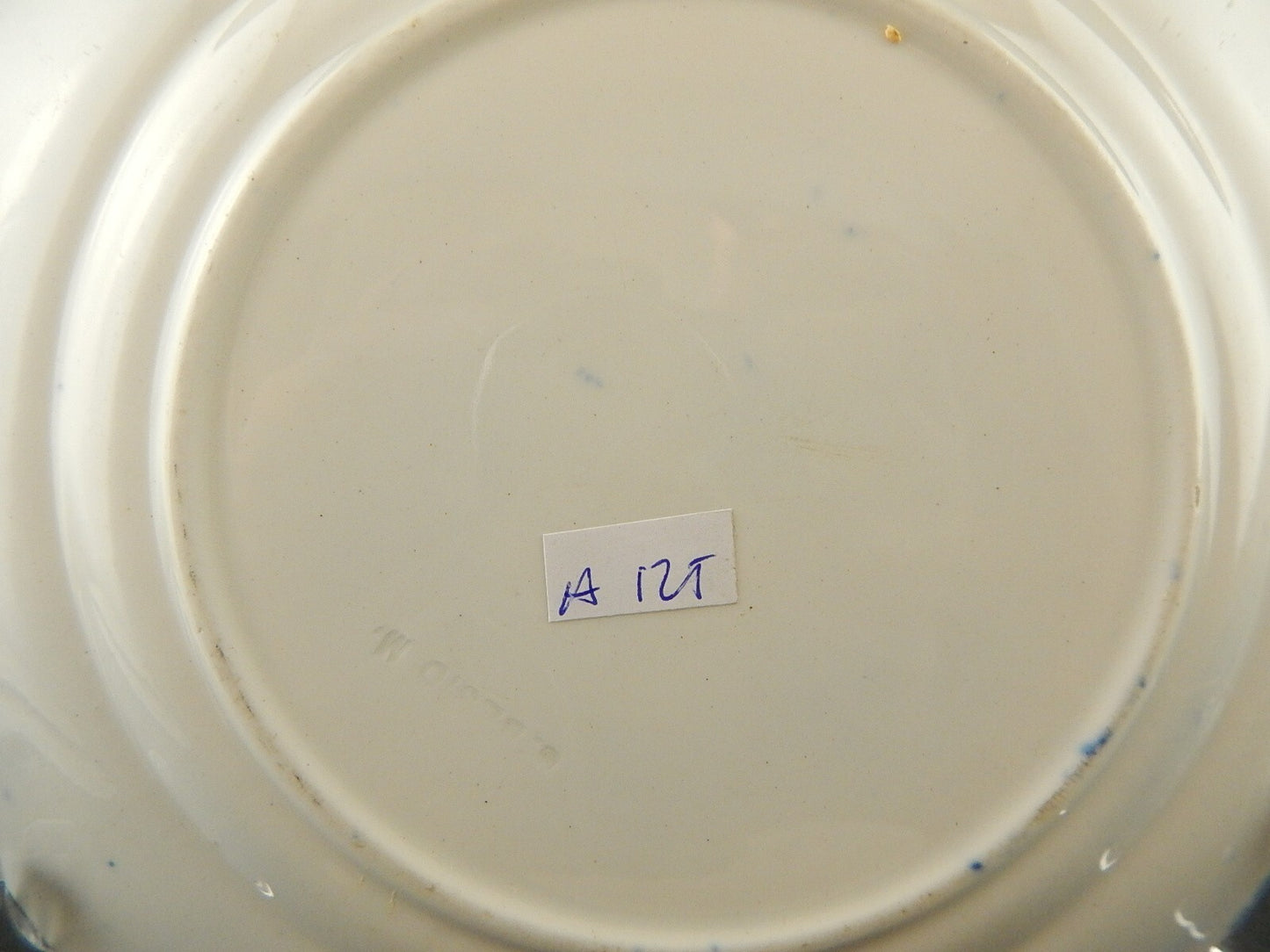 ANTICO PIATTO CERAMICA GIUSEPPE BESIO MONDOVI' SECONDA META' 800 JARDINIERE A125