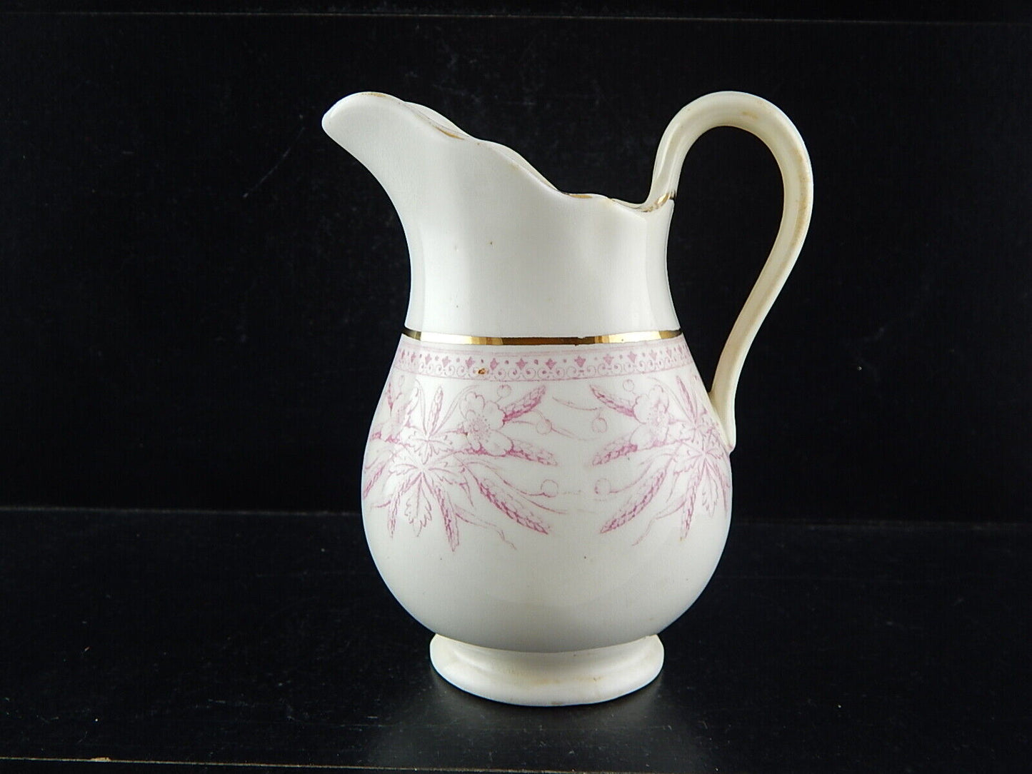 ANTICA LATTIERA ALFRED B PEARCE RETAILER LONDON PORCELLANA INGLESE AESTHETIC