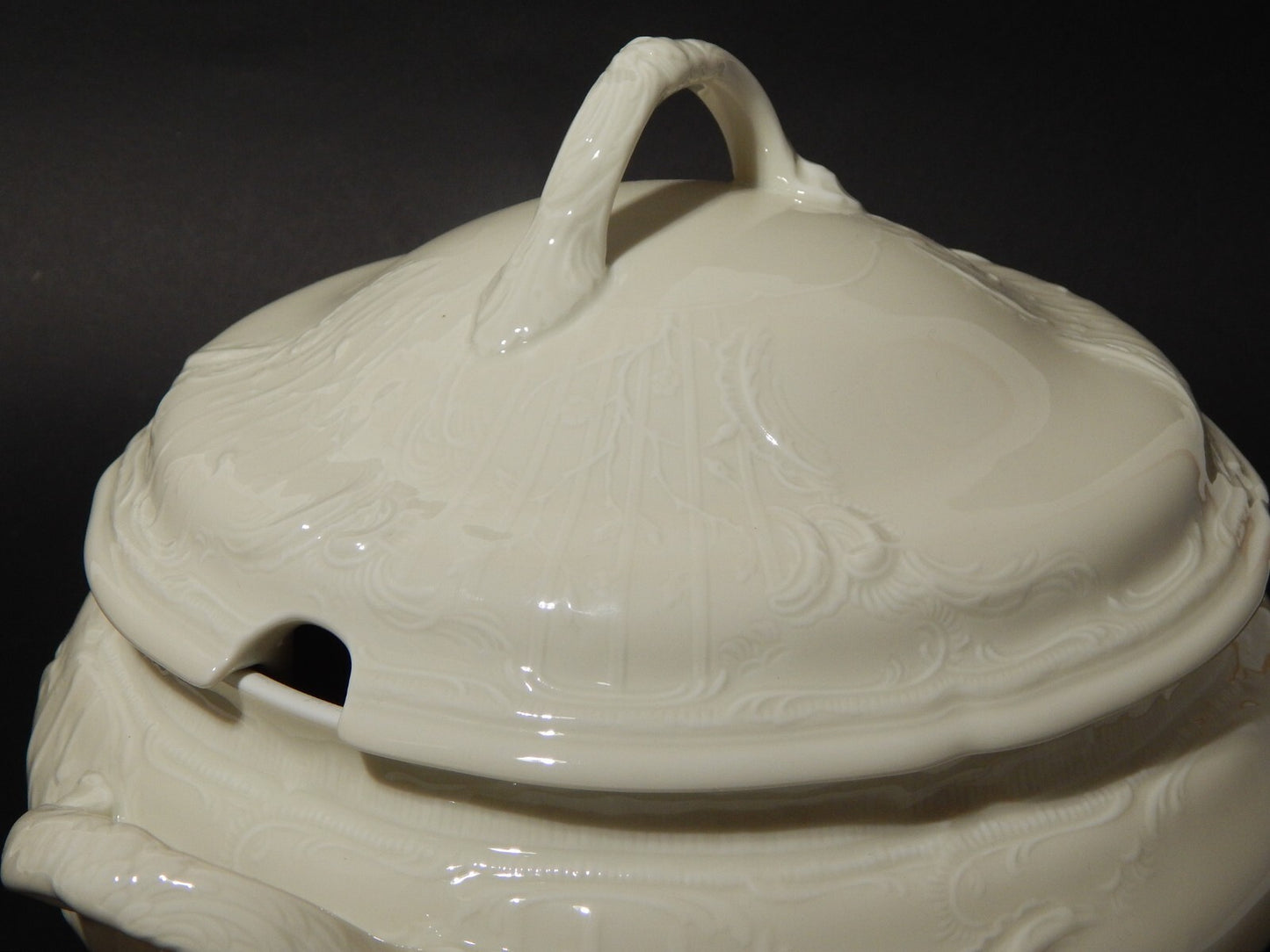 VINTAGE CENTROTAVOLA GRANDE ZUPPIERA SANS SOUCI PORCELLANA ROSENTHAL