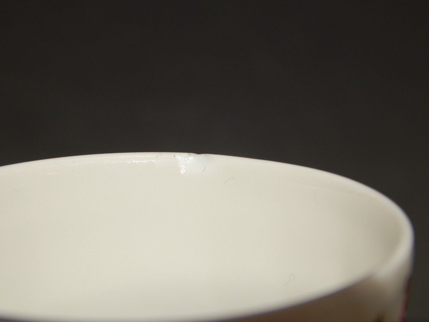 VINTAGE PREZIOSA TAZZINA PORCELLANA HAVILAND LIMOGES ROSE difetto