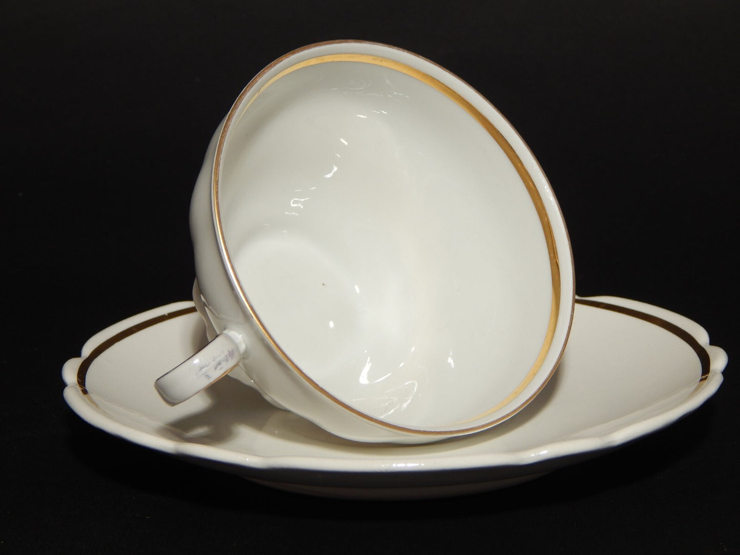 ANTICO MIX&MATCH TAZZA TE' PORCELLANA SELTMANN BAVARIA PIATTINO CERAMICA LAVENO