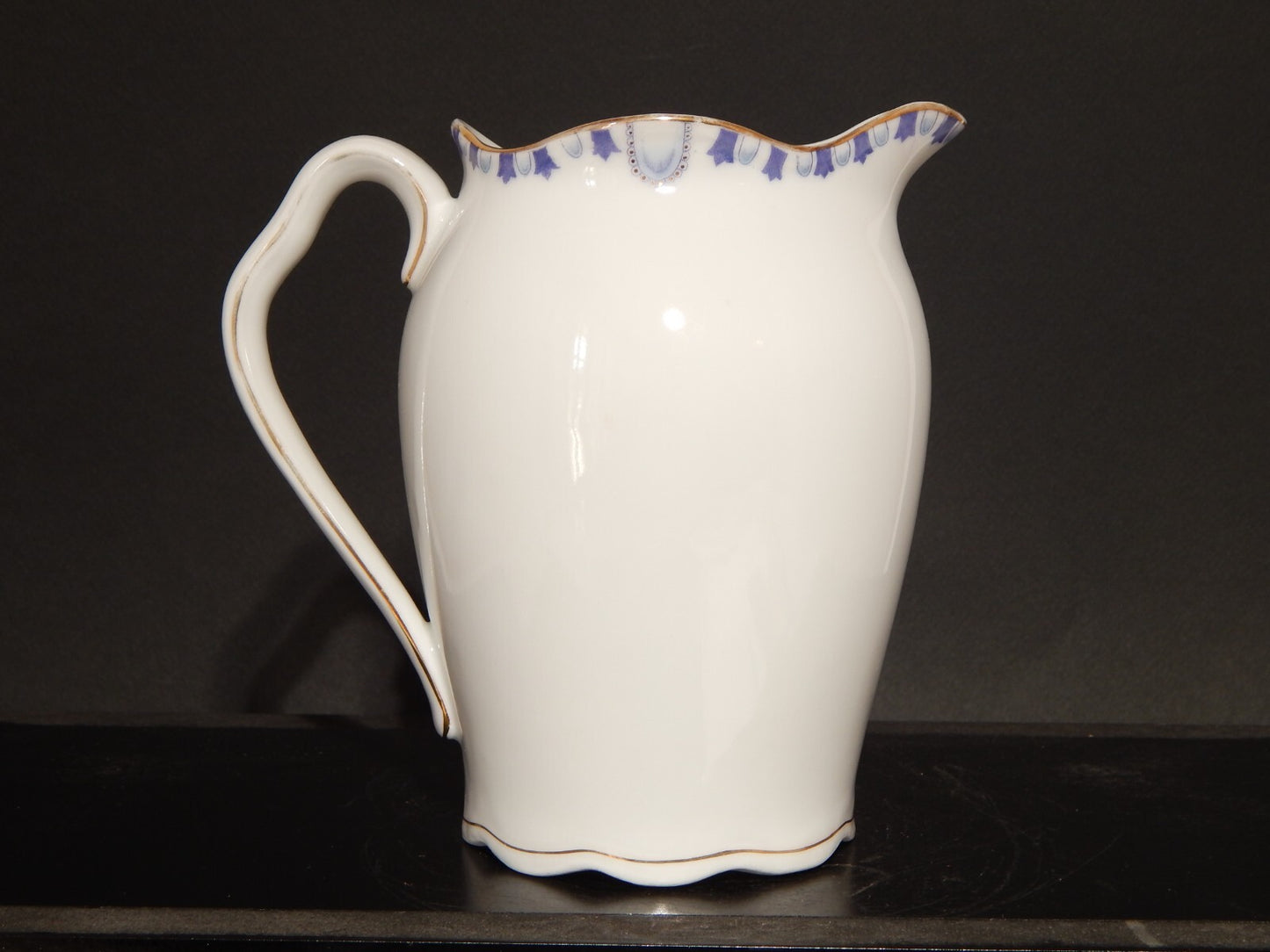 ANTICA LIBERTY 1910 PREZIOSA CARAFFA BROCCA PORCELLANA J.Z.& CO PRE-ROSENTHAL