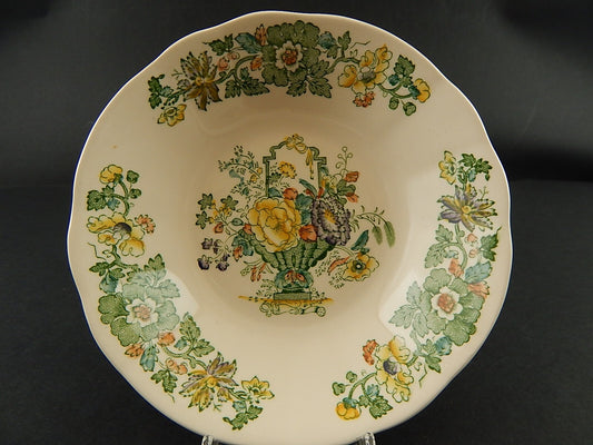ANTICO SET 5 CIOTOLE MACEDONIA CERAMICA INGLESE MASON’S DECORO MANO STRATHMORE