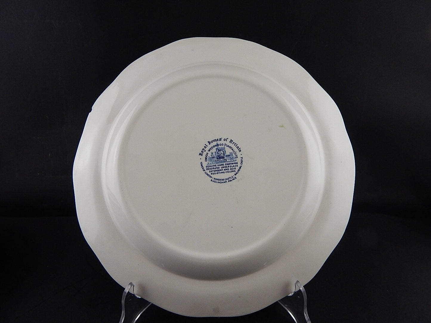 PORCELLANA VASSOIO WEDGWOOD ROYAL HOMES OF BRITAIN BUCKINGHAM PALACE