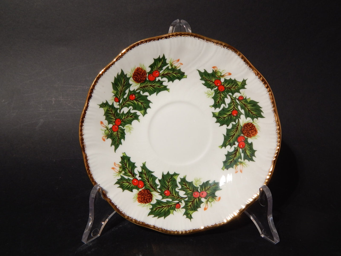 RETRO' PREZIOSA PORCELLANA INGLESE QUEEN'S ROSINA TAZZA TE' JULETIDE IDEA REGALO