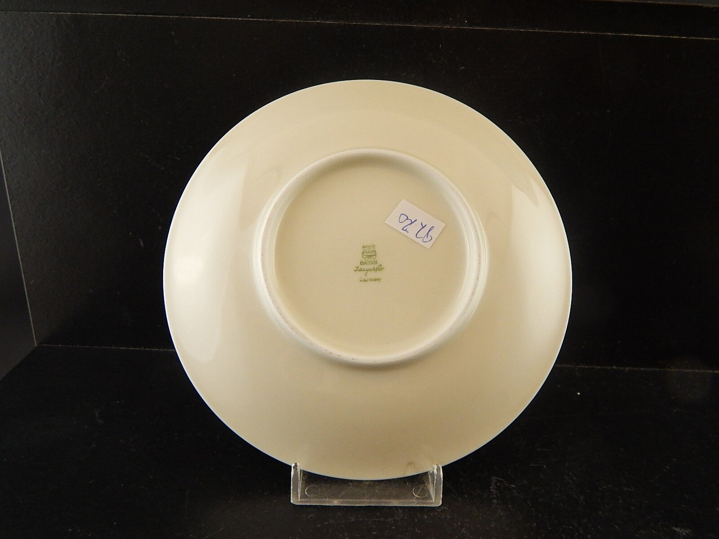 VINTAGE TAZZA DA BRODO STILE IMPERO PREZIOSA PORCELLANA JAEGER BAVARIA