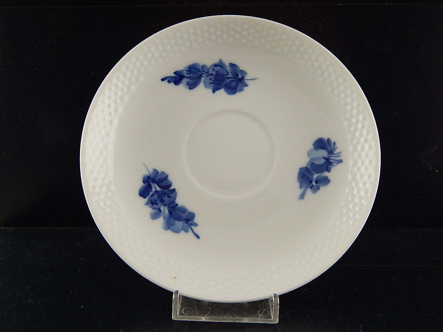 ROYAL COPENHAGEN PORCELLANA BLUE FLOWER TAZZA BRODO BOUILLON CUP DIPINTA MANO #3