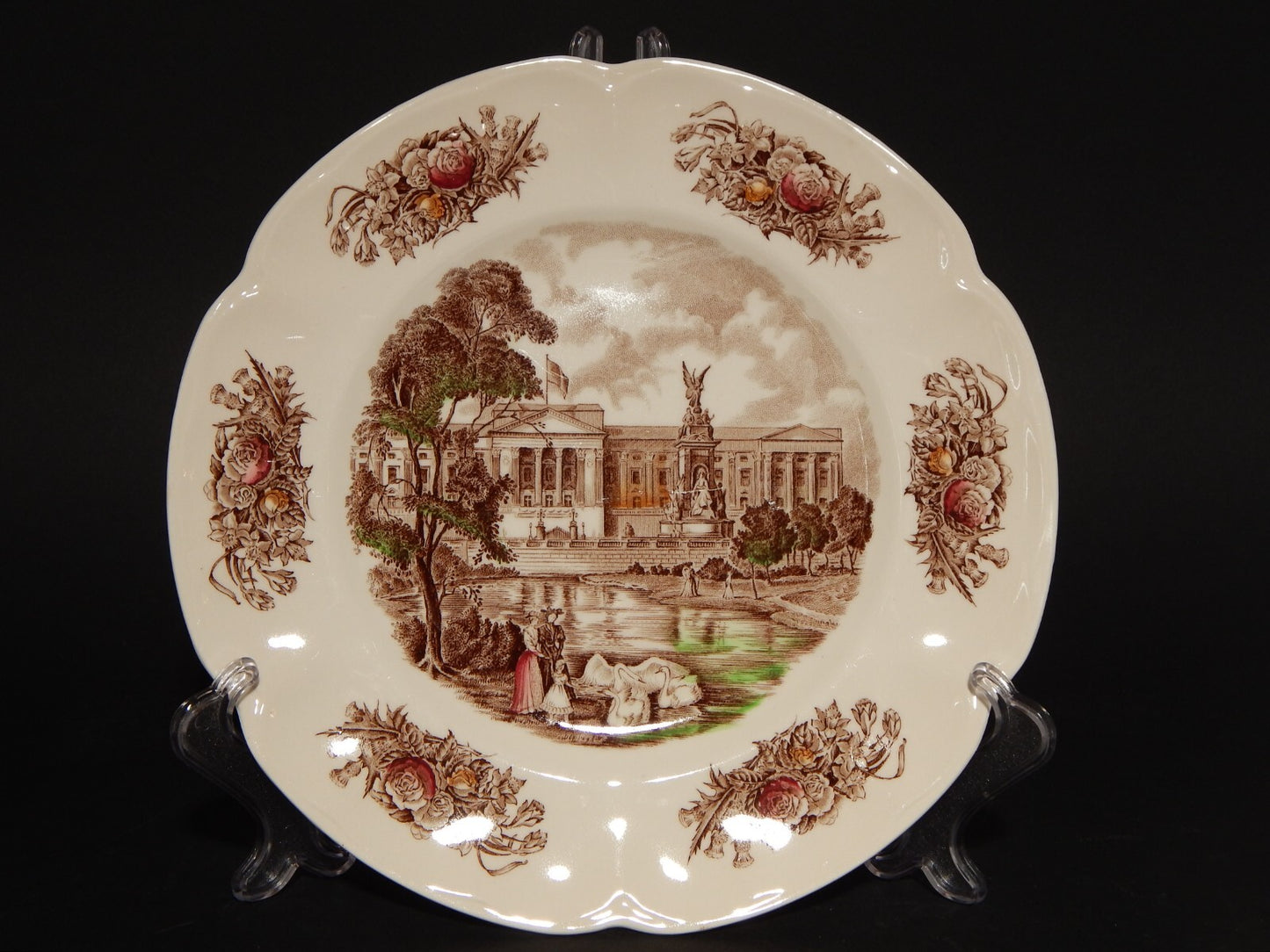 ANTICO SERVIZIO TAVOLA 6 PIATTI PORCELLANA JOHNSON BROS ROYAL HOMES OF BRITAIN